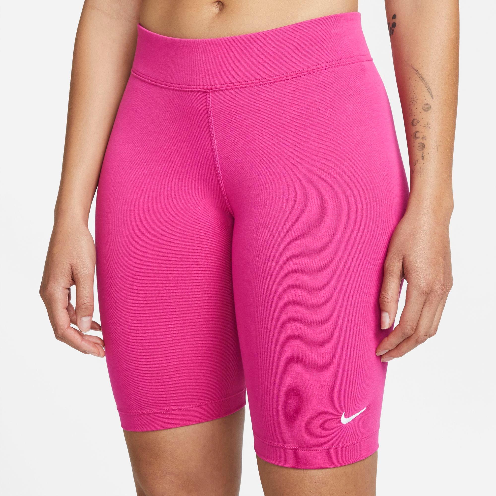 Nike biker shorts pink new arrivals